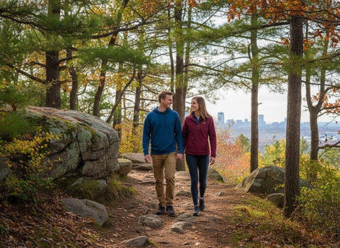 Middlesex Fells Reservation Trail
